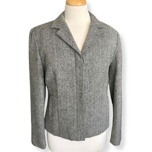 Harold’s 100% Wool Herringbone Blazer – Size 8 (Ralph Lauren–Style Classic)